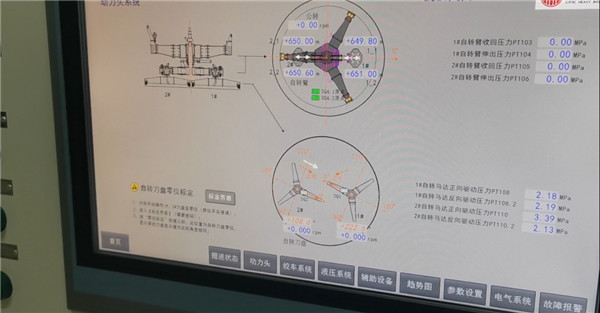豎井鉆機姿態控制